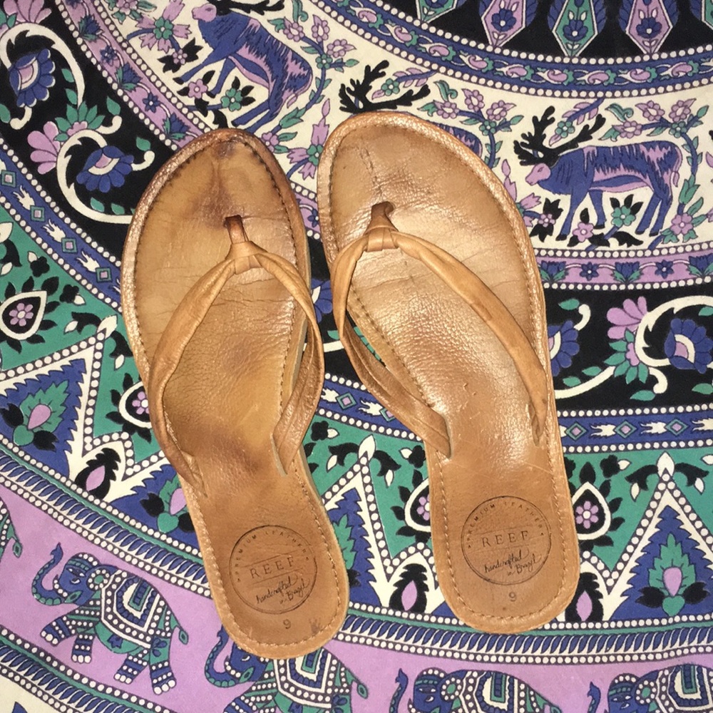 Reef leather sandals